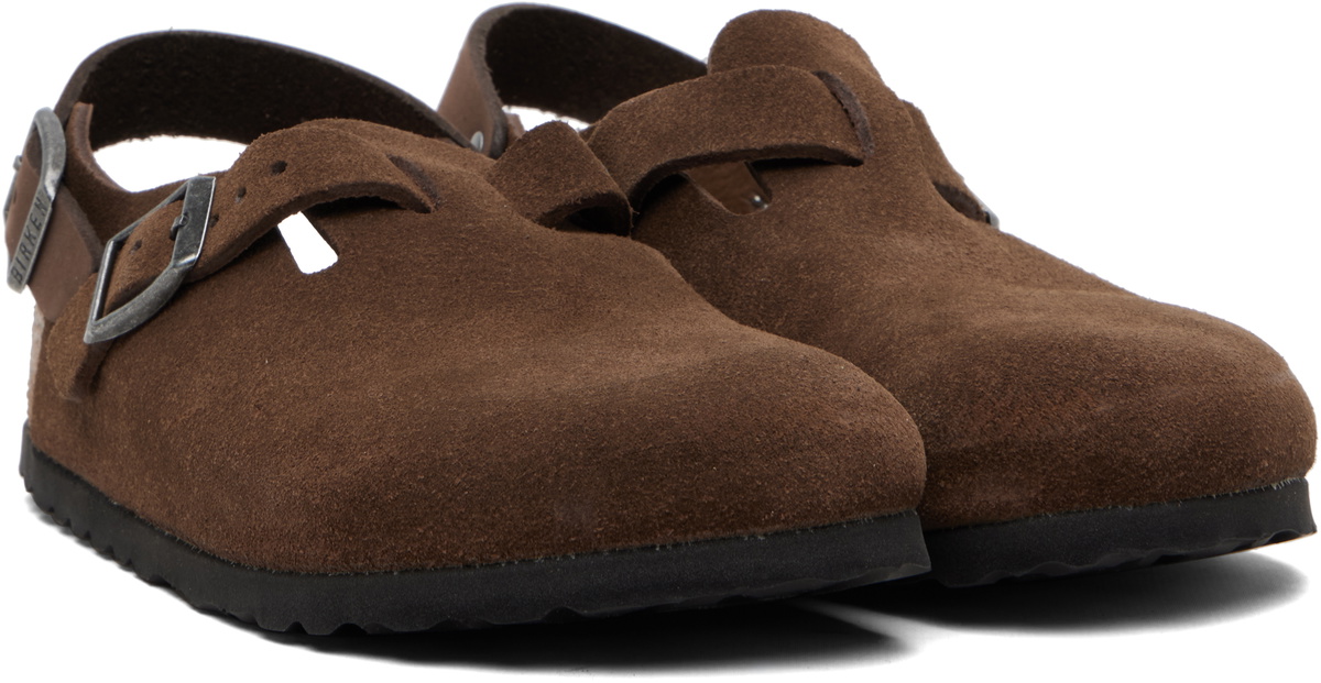 Birkenstock Brown Narrow Tokio Slip-on Loafers
