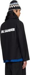 Jil Sander Black Printed Jacket