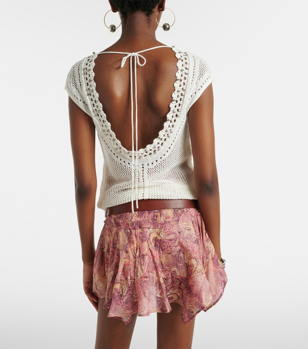 Isabel Marant Metorie crochet top