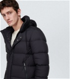 Herno Supermatt down-paneled hooded coat