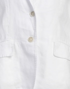 120% Lino Womens Blazer in White
