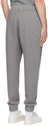 Maison Kitsuné Gray Bold Fox Head Lounge Pants