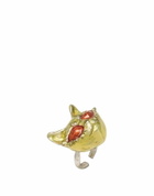 Roger Vivier Womens Ring Lime in Green