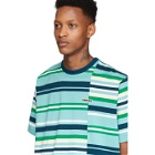 Kenzo Blue Stripe Oversized T-Shirt