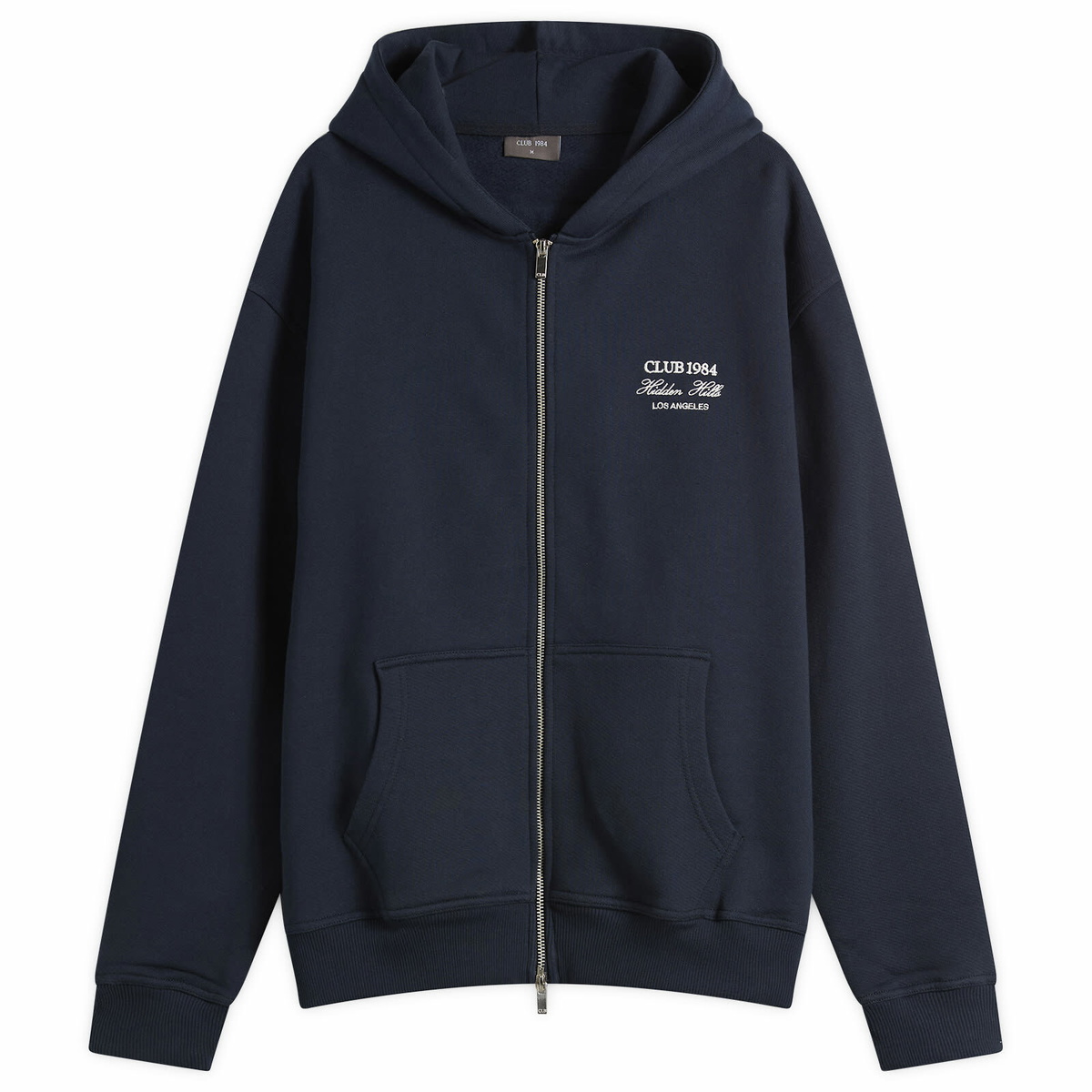 Club 1984 Men's Hidden Hills Zip Hoodie in Navy