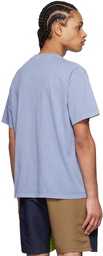 Gramicci Blue Cotton T-Shirt