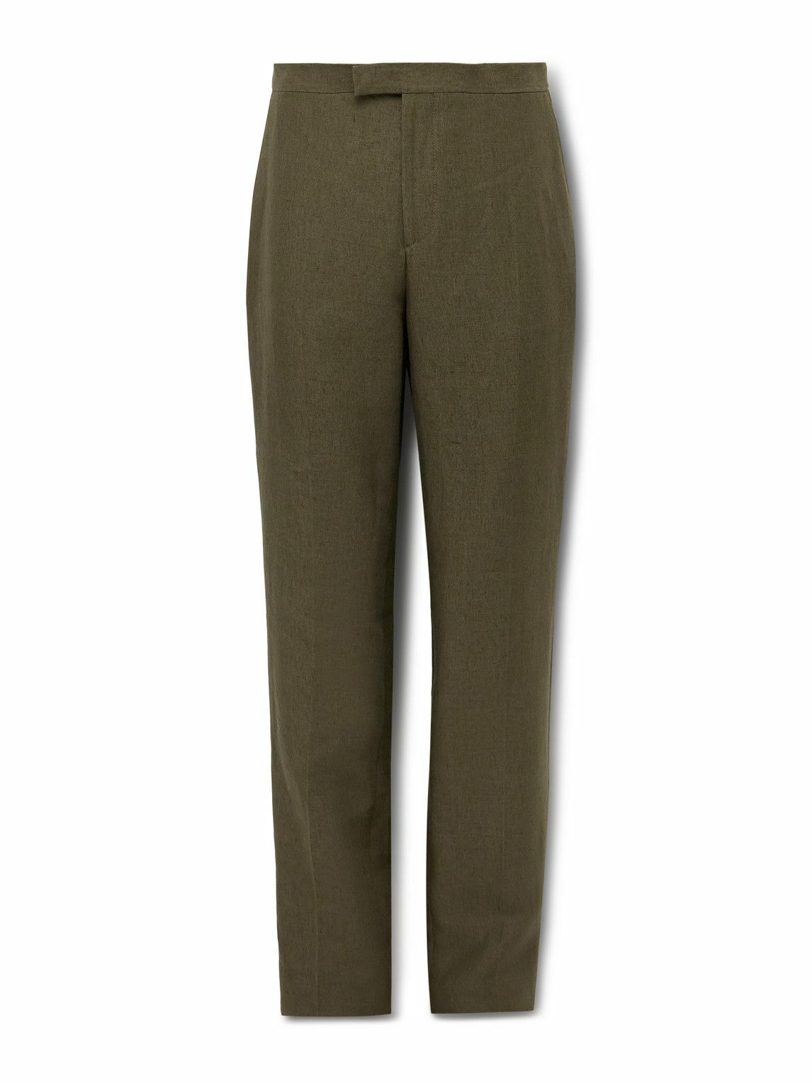 Favourbrook - Slim-Fit Linen Suit Trousers - Green