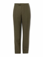 Favourbrook - Slim-Fit Linen Suit Trousers - Green