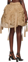 Renaissance Renaissance Beige Versailles Midi Skirt
