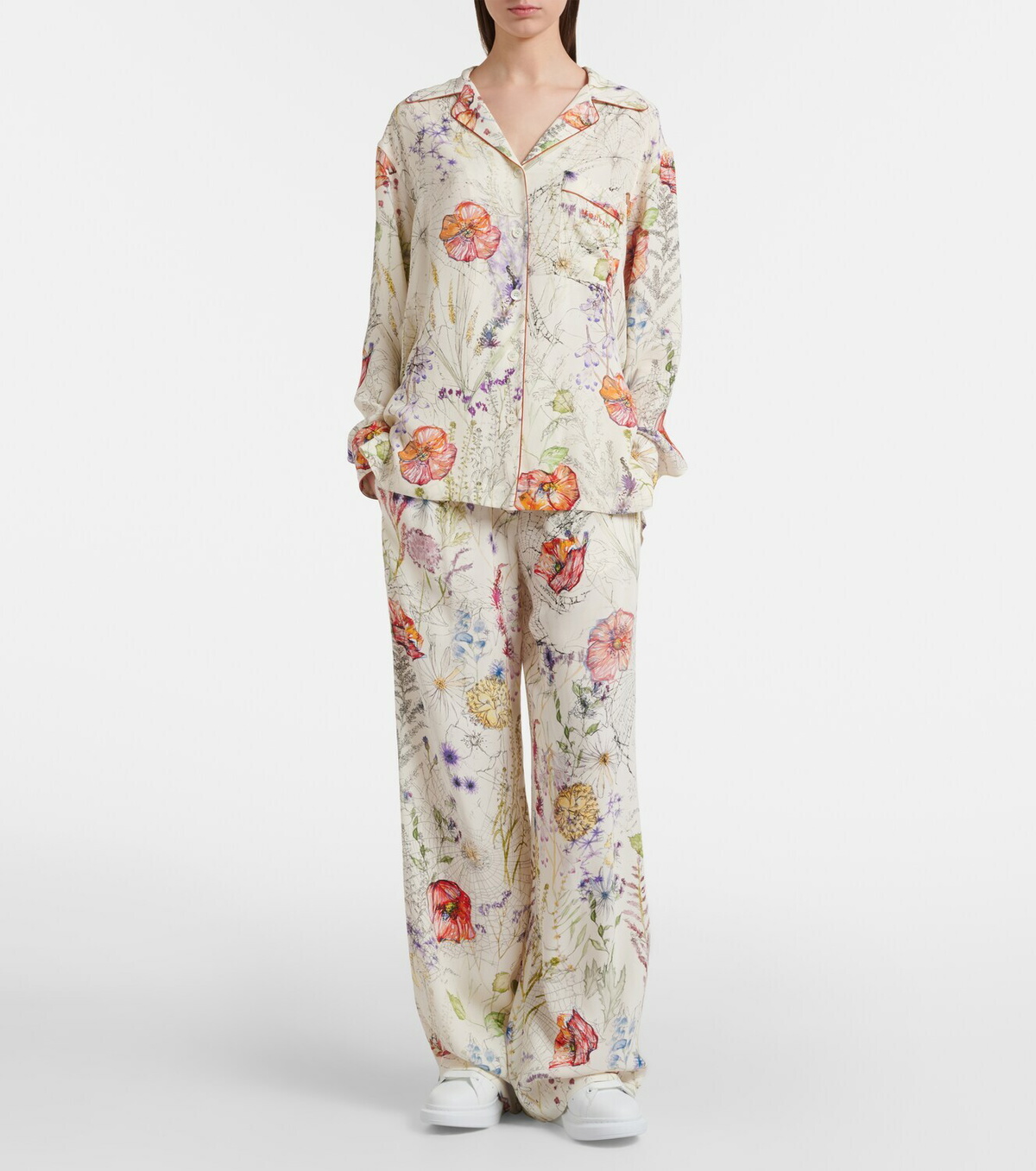McQueen Meadow palazzo pants