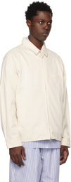 nanamica Off-White Windproof Jacket