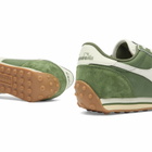 Diadora Men's Rally Punched Sneaker in Green Botanic