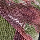 Gramicci Men's Tie-Dye Print Crew Sock in Multi