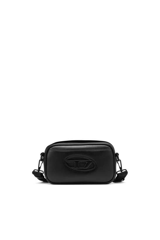 Photo: Diesel Holi-D-Camera bag in neoprene and PU - Crossbody Bags Mens in Black