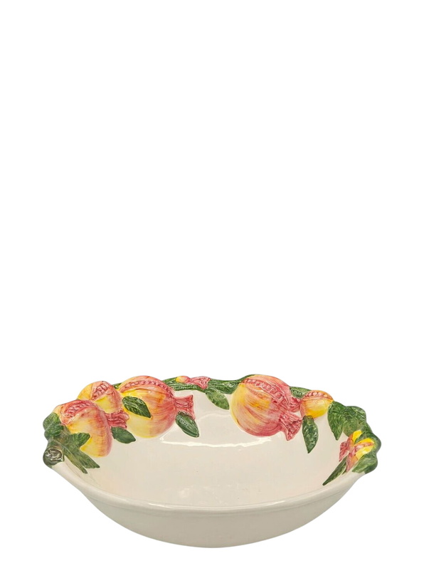 Photo: Les-Ottomans Fruit Embellished Ceramic Bowl
