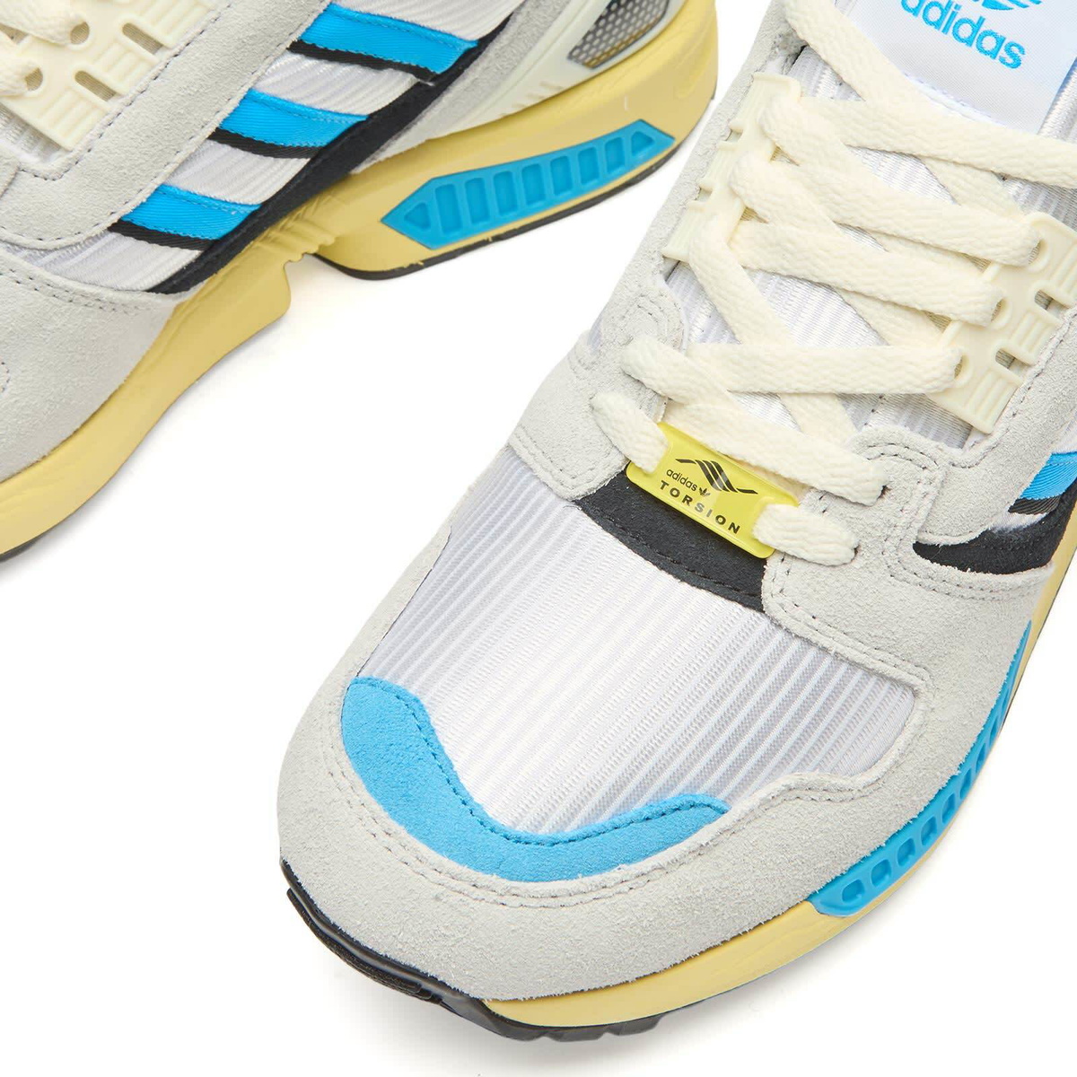 Adidas Men's Zx 8000 Mig Sneaker in Ftwr White/Lucid Aquamarine
