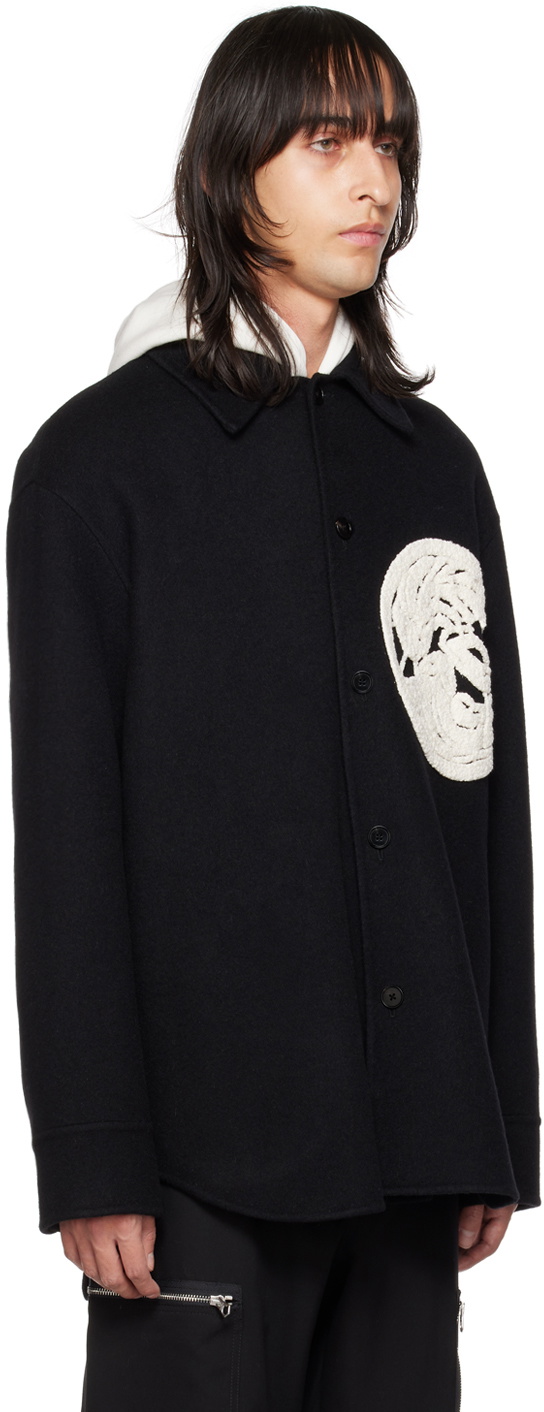 Jil Sander Black 'Pisces' Jacket Jil Sander