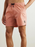 Belstaff - Clipper Straight-Leg Mid-Length Swim Shorts - Pink