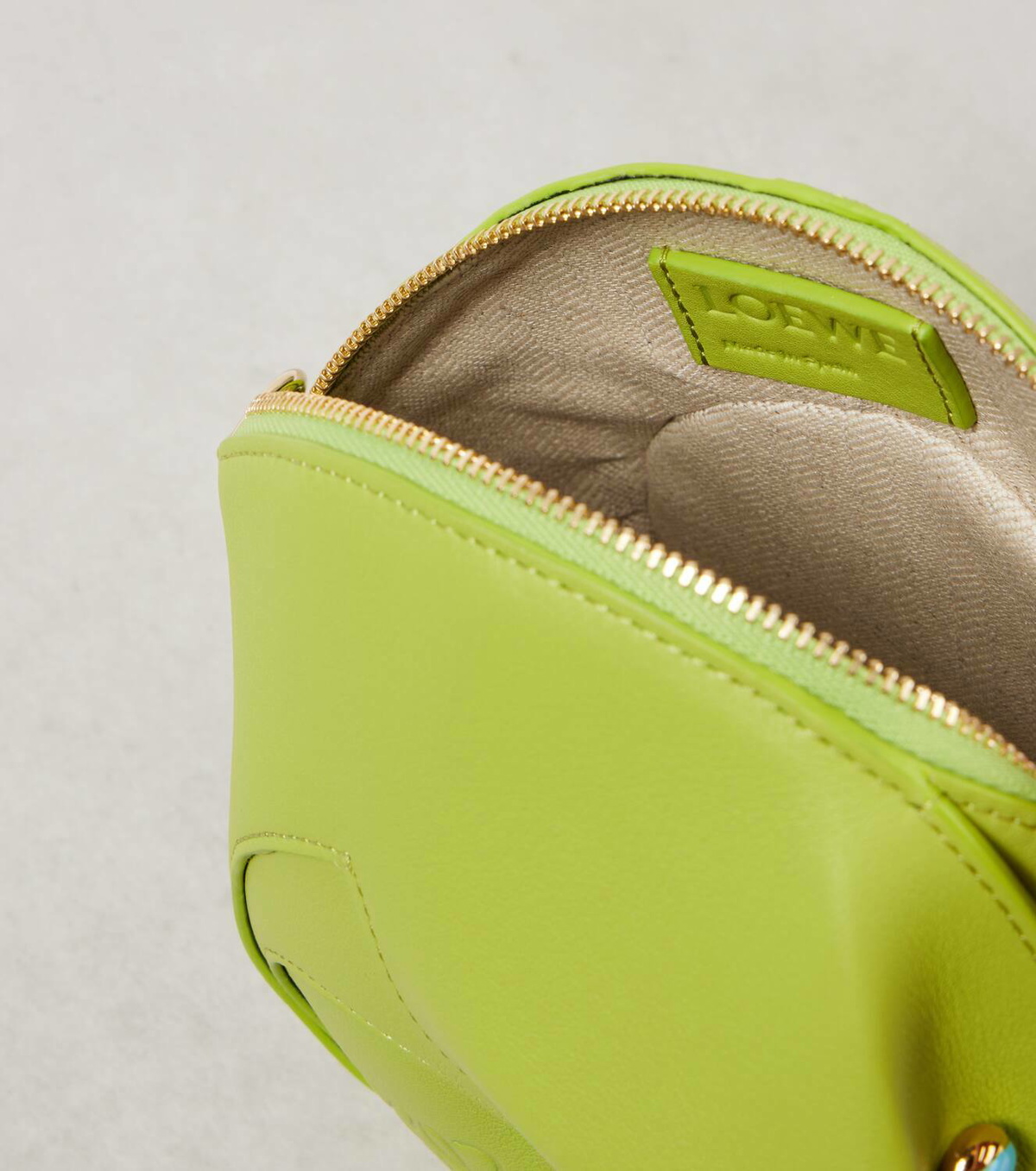Loewe Snake leather shoulder bag