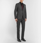 Brioni - Slim-Fit Cotton-Twill Shirt - Men - Black