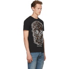 Alexander McQueen Black Map Skull T-Shirt