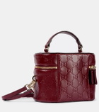 Gucci GG embossed leather vanity bag