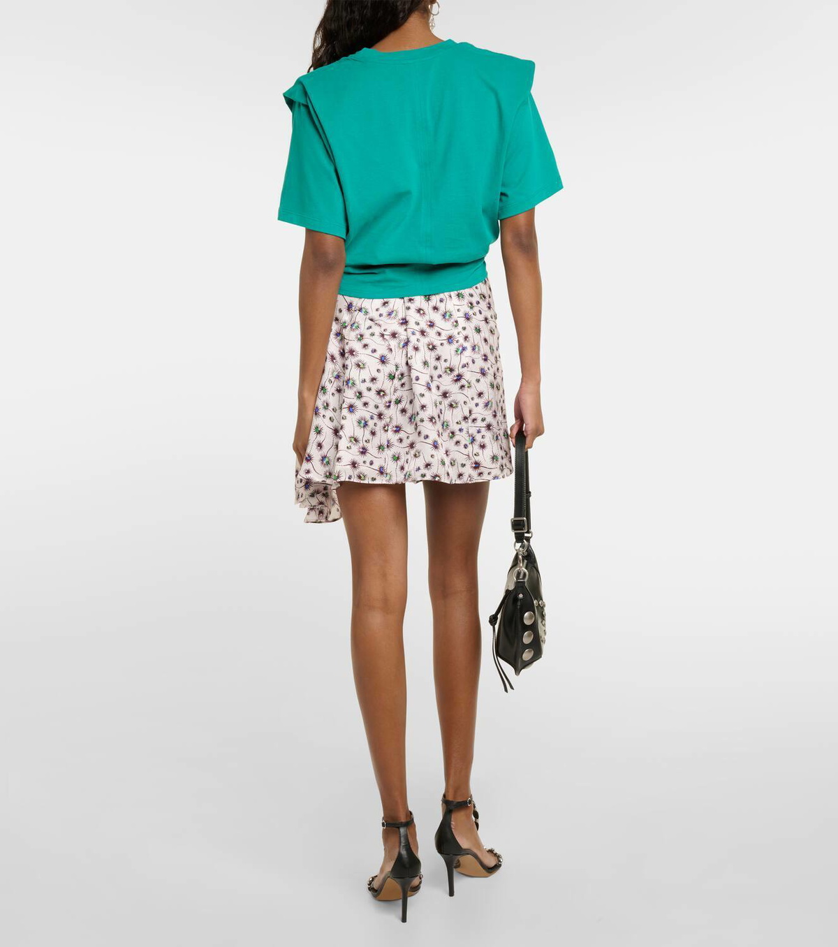 Isabel Marant Zelikia gathered cotton crop top Isabel Marant Isabel Marant Zelikia gathered cotton crop top Isabel Marant