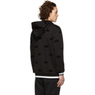 Dolce and Gabbana Black Small Crown Hoodie