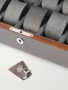Rapport London - Carbon Fiber and Wood 8-Piece Watch Box