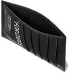 Off-White - Printed Leather Cardholder - Black