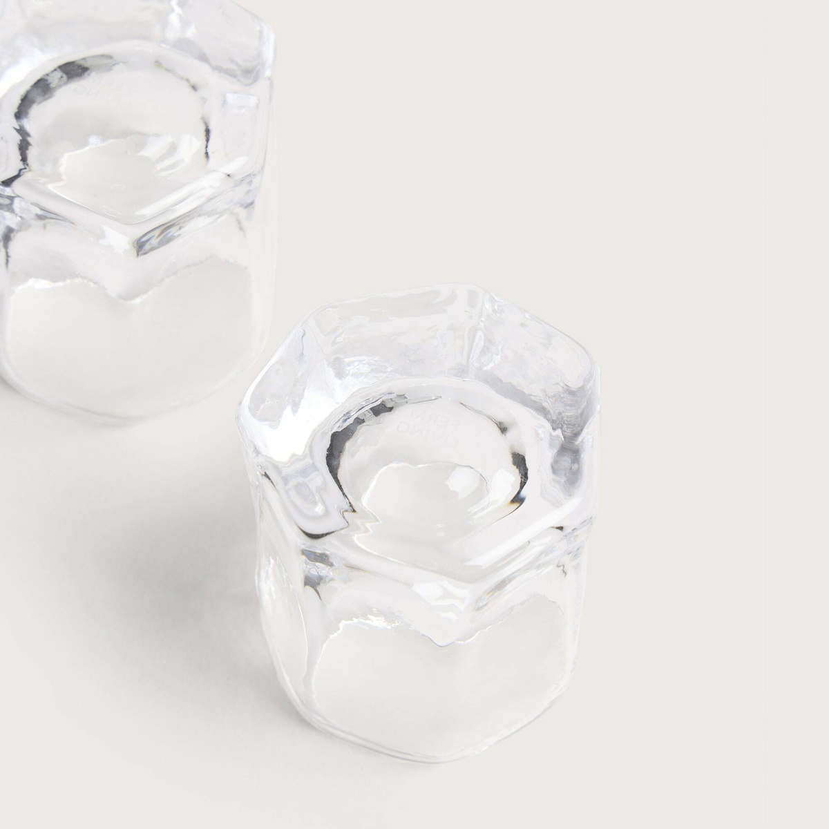 ferm LIVING Kiru Small Glasses - Set of 2 in Clear