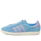 Adidas Blue Grass Sneakers in Light Blue/Purple Tint/Off White