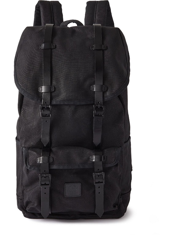 Photo: Herschel Supply Co - Little America Leather-Trimmed Canvas Backpack