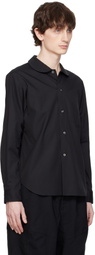 Black Comme des Garçons Black Peter Pan Collar Shirt