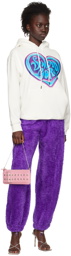 Sinead Gorey Purple Oversized Heart Lounge Pants
