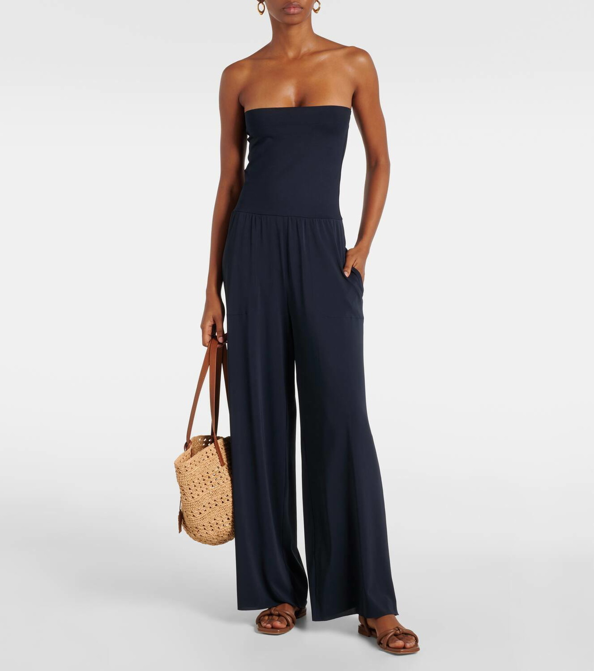 Eres Dao strapless jumpsuit