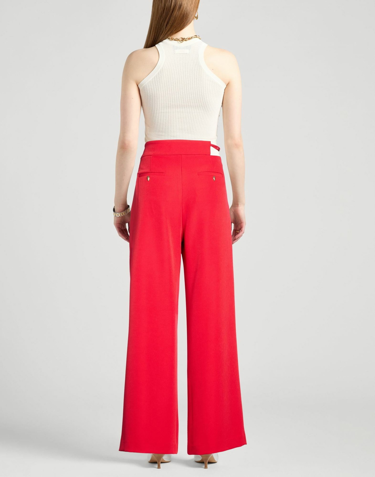 Just Cavalli Womens Pants in Red
