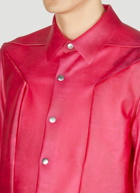 Rick Owens - Leather Fogpocket Jacket in Pink