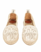 Chloé Womens Espadrilles Cream