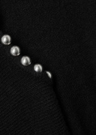 Alexander Wang Bead-embellished Wool-blend Jumper Black