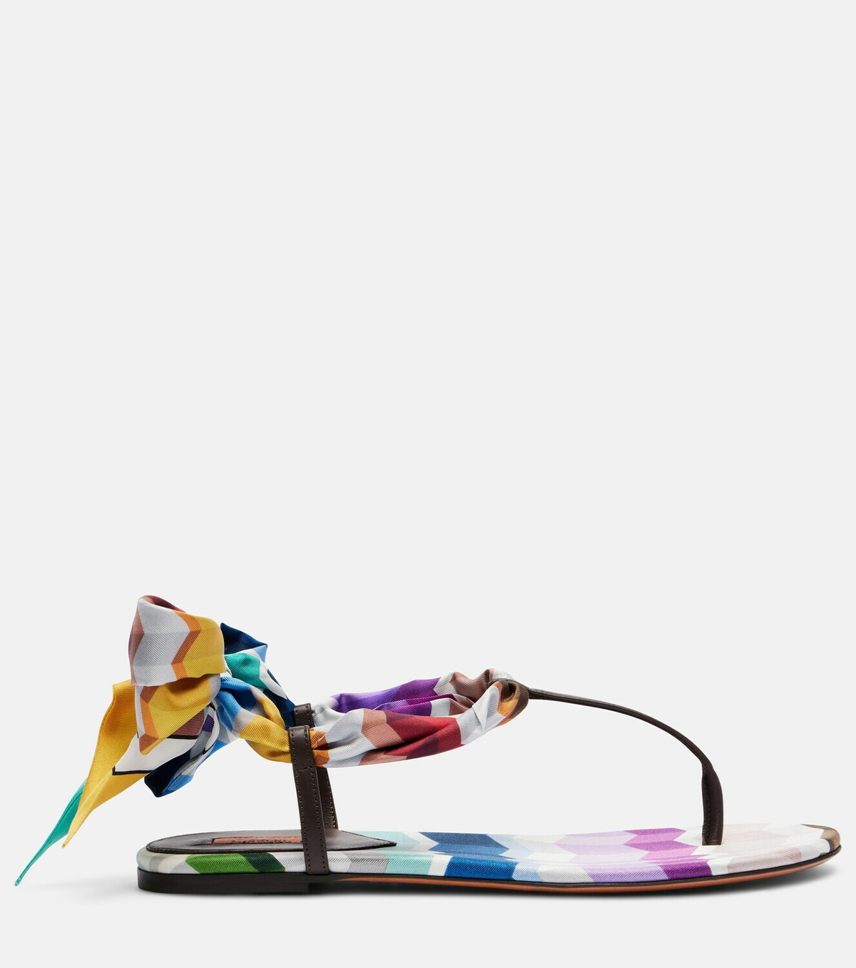 Missoni Dora twill sandals