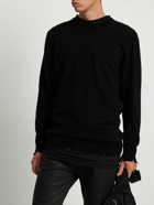 GIORGIO BRATO Destroyed Wool Knit Sweater