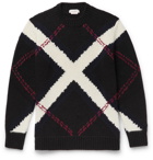 Alexander McQueen - Argyle Intarsia Wool and Cashmere-Blend Sweater - Multi