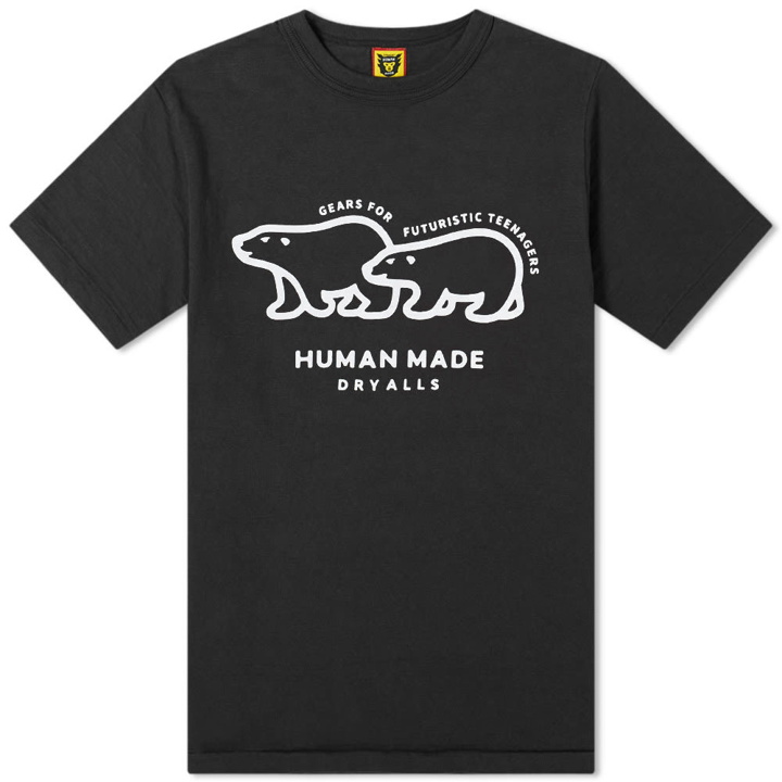 Photo: Human Made Polar Bear Outline Tee