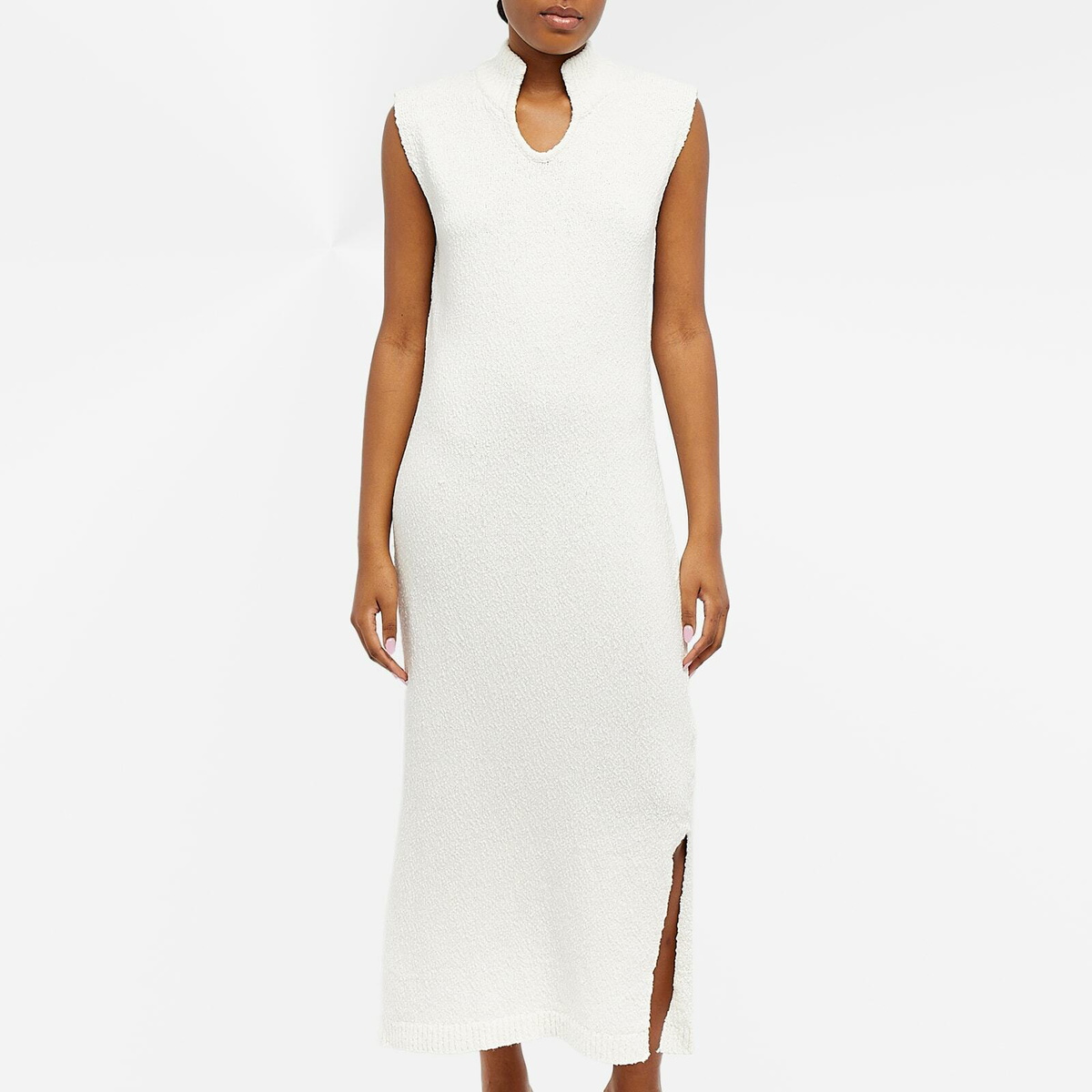 Holzweiler Women's Babba Knit Dress in White Holzweiler Holzweiler Women's Babba Knit Dress in White Holzweiler