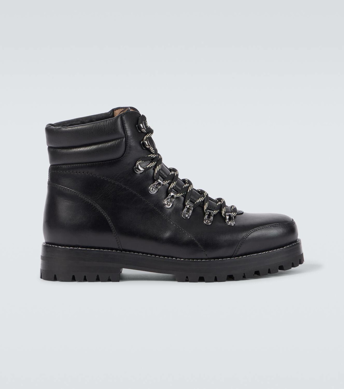 Manolo Blahnik Janka leather lace-up boots