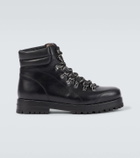 Manolo Blahnik Janka leather lace-up boots