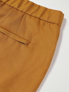 Frescobol Carioca - Straight-Leg TENCEL Drawstring Shorts - Brown
