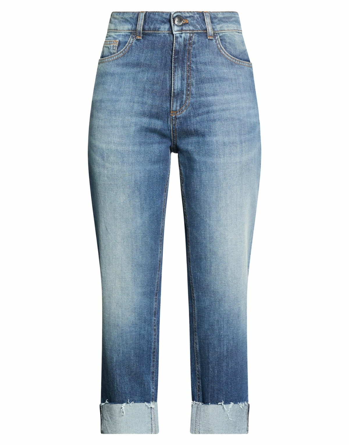 Manila Grace Womens Jeans in Blue
