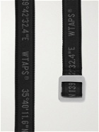 WTAPS - 3cm Logo-Jacquard Webbing Belt